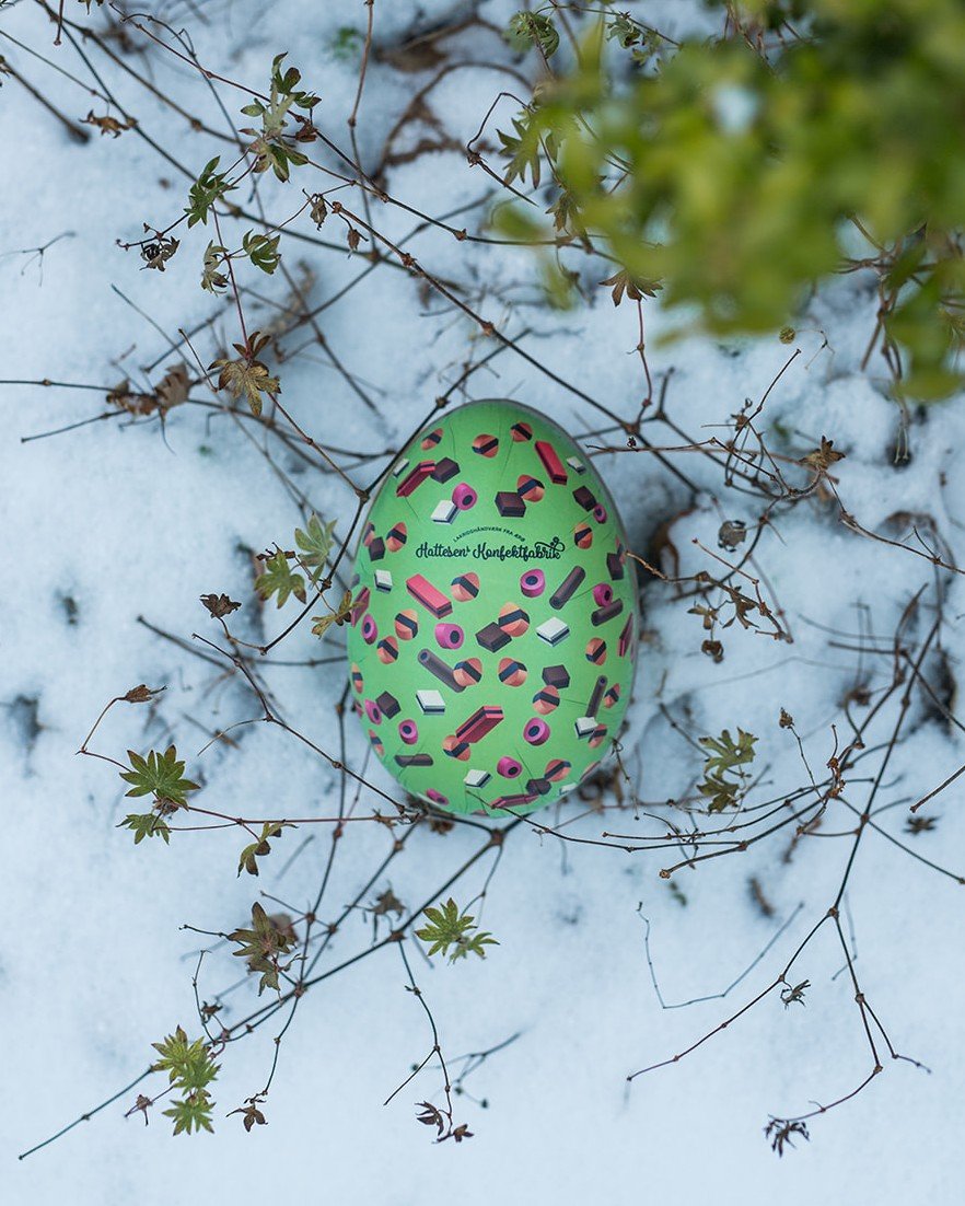 Hattesens Konfektfabrik, P�ske�g