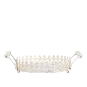 Chic Antique, Bakke (rund) med hndtag og dekor