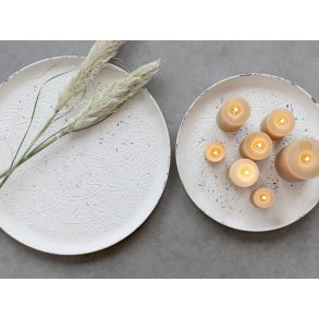 Chic Antique, fad med mnster, Antique creme