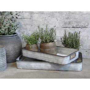 Chic Antique, Bakke med hndtag, antique zink