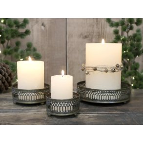 Chic Antique, Fad med blondekant, st med 3 stk. 