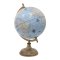 Clayre & Eef, Globus med fod, H33cm., bl