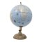 Clayre & Eef, Globus med fod, H33cm., bl