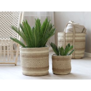 Chic Antique, Skjuler af jute med plastforing