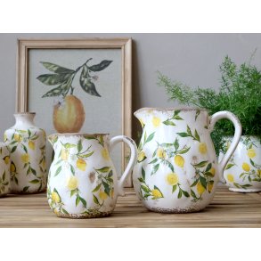 Chic Antique, Limone kande med citronmotiv