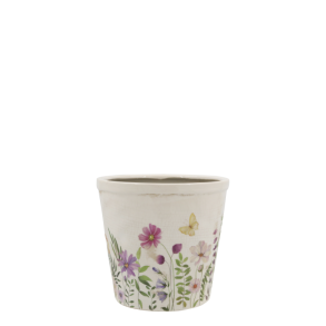 Chic Antique, Avignon Skjuler m. blomstermotiv, H13,5/14,5 cm
