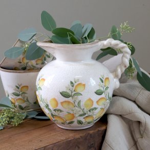 Chic Antique, Limone Blossom, Kande med citroner og blomster