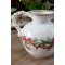 Chic Antique, Kande med julekugler og sl�jfer, H18,5 cm.
