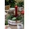 Chic Antique, Fad med julekugler og sl�jfe, �30 cm