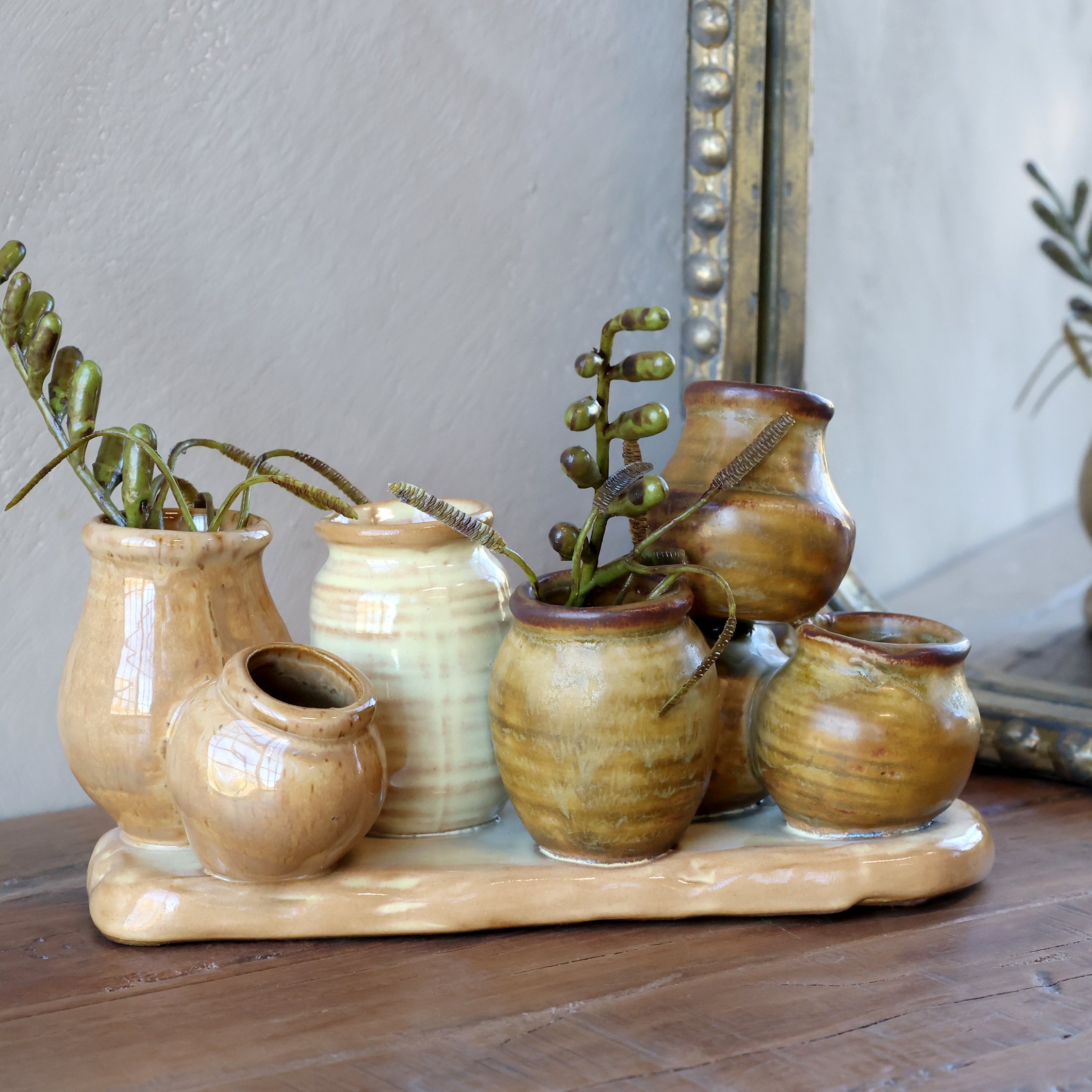 Chic Antique, Vaser p� fad, flerfarvet