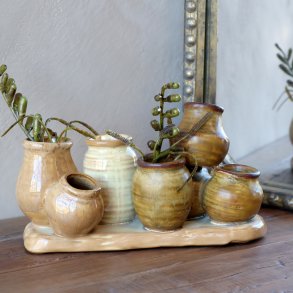 Chic Antique, Vaser p� fad, flerfarvet