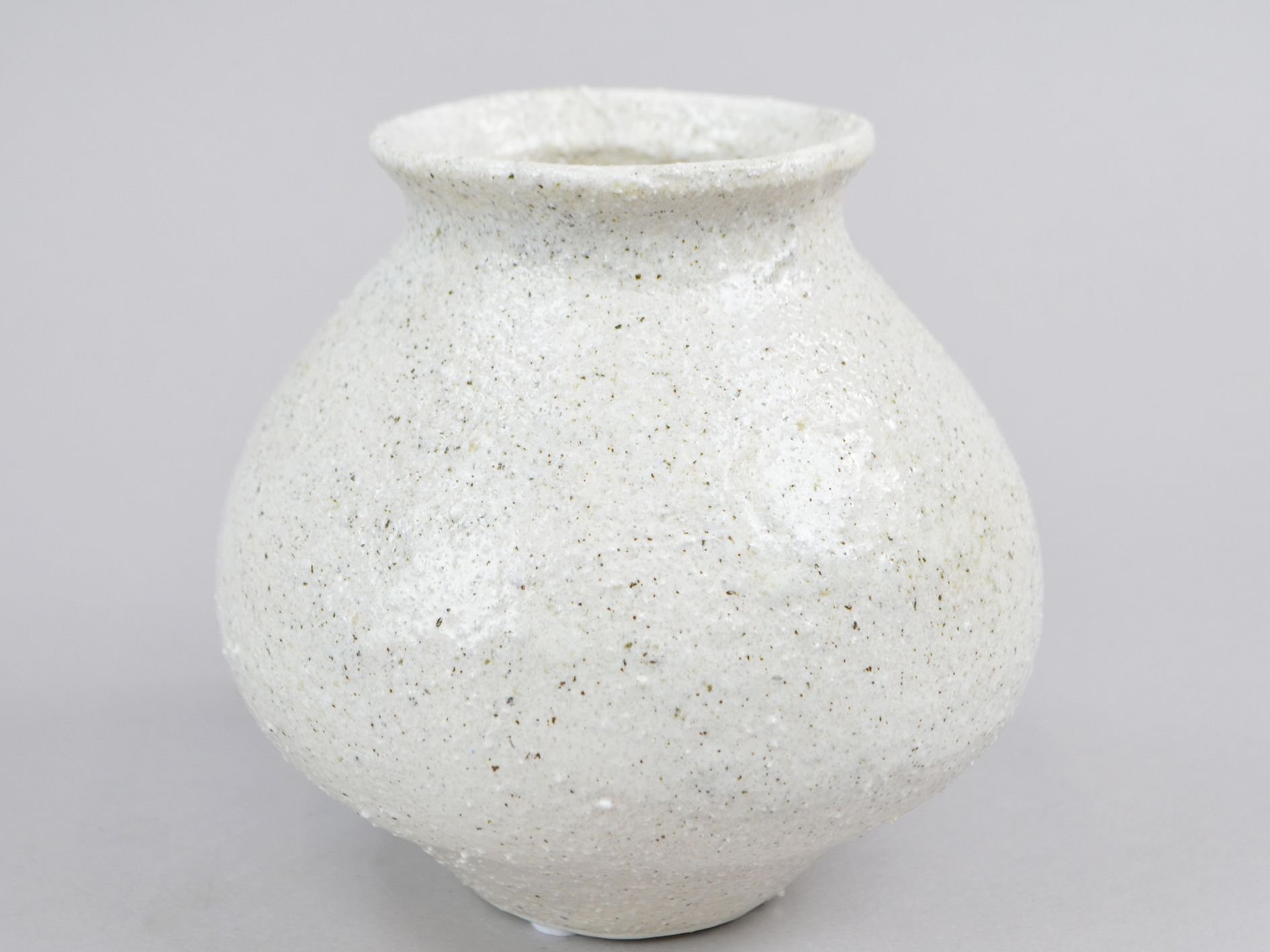 DEKO FLORALE, Keramik vase, creme