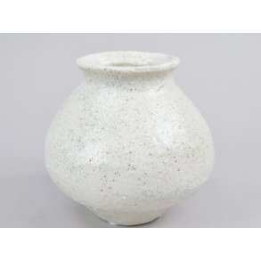 DEKO FLORALE, Keramik vase, creme