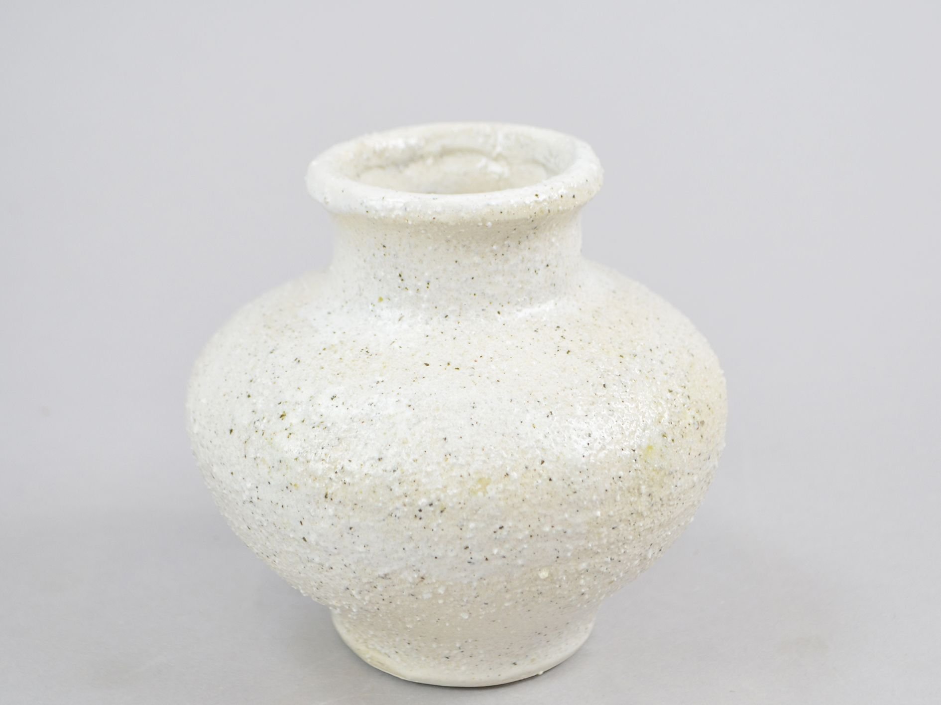 DEKO FLORALE, Keramik vase, creme