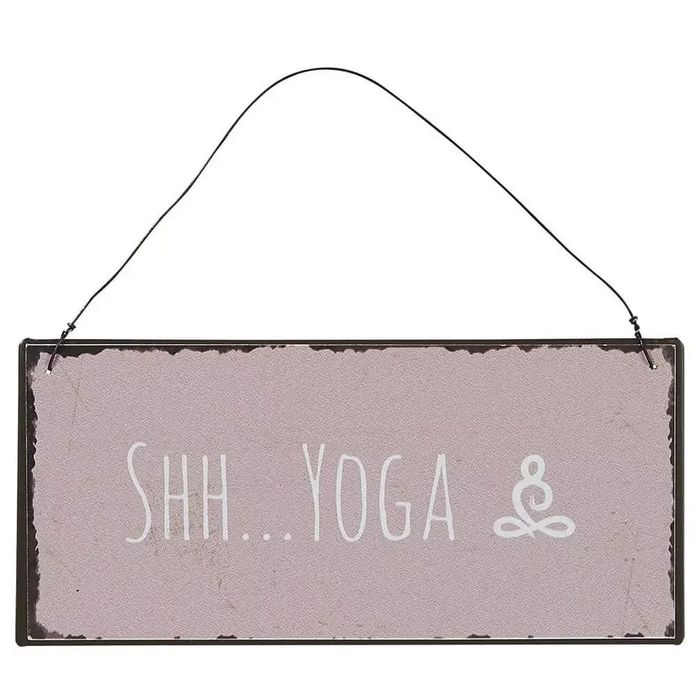 Ib Laursen, Metalskilt: Shh yoga