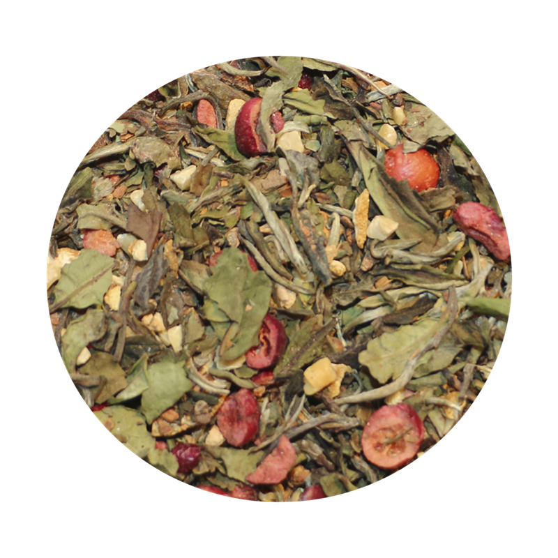 Te og kaffespecialisten, Hvid julete med appelsin, tranebr og krydderier