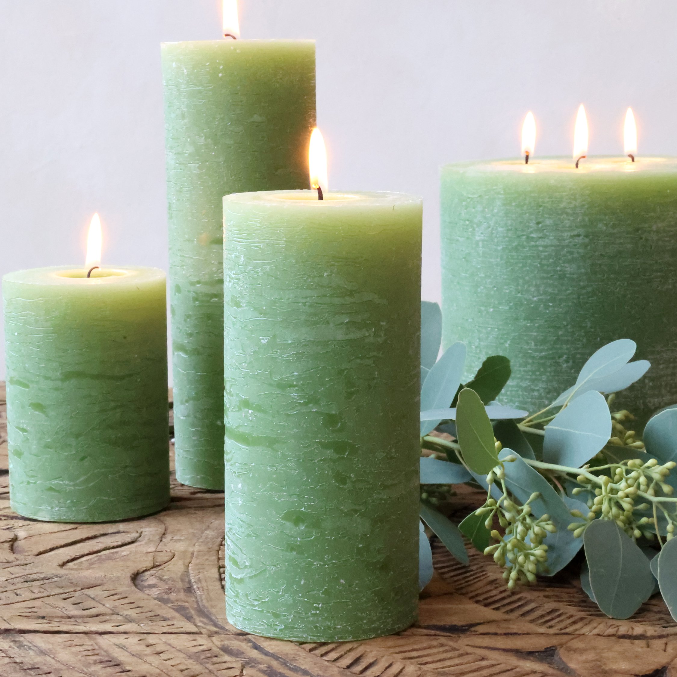 Chic Antique, Macon rustik bloklys 60 t, Forrest grn