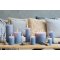 Chic Antique, Macon rustik bloklys 80 t (lav), lysebl