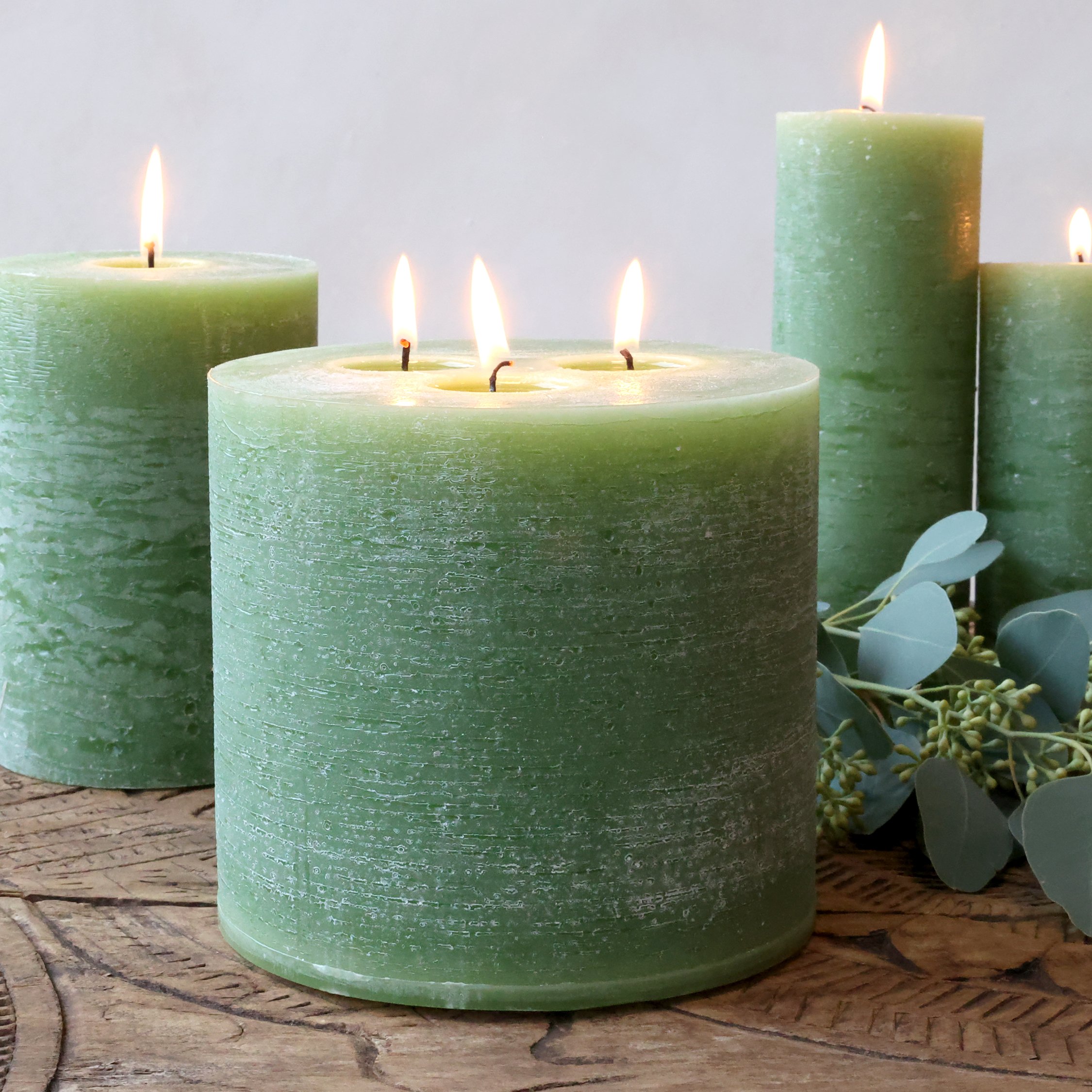 Chic Antique, Macon rustik bloklys 80 t (lav), Forrest grn