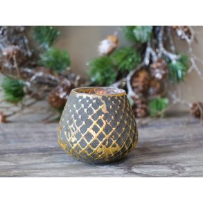 Chic Antique, Fyrfadsstage med mnster, antique kul