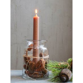 Chic Antique, Kalenderlys med guld print, Antique hr, 20 t