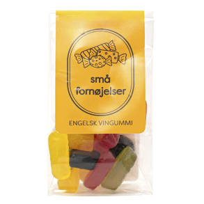 Te og kaffespecialisten, Engelsk vingummi, 100 g.