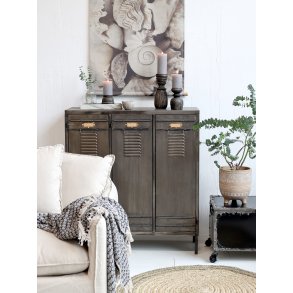 Chic Antique, Lysestage til bloklys, antique kul