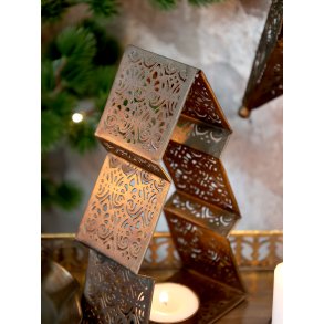 Chic Antique, Fyrfadsstage med mnster, juletr