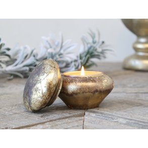 Chic Antique, Glaskrukke med stearin