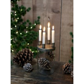 Chic Antique, Stage med 4 holdere til bedelys