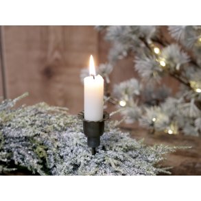 Chic Antique, Lysholder til bedelys med spyd, antique messing