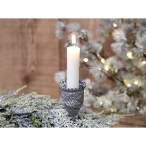 Chic Antique, Lysholder til bedelys med spyd, zink