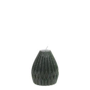 Chic Antique, Bloklys diamant med glimmer, 30t., oliven