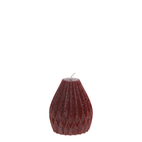 Chic Antique, Bloklys diamant med glimmer, 30t., cherry