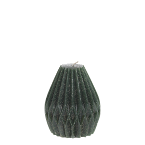 Chic Antique, Bloklys diamant med glimmer, 56t., oliven