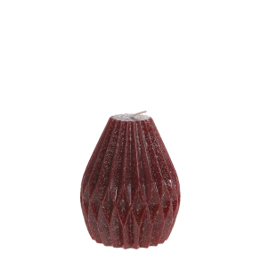 Chic Antique, Bloklys diamant med glimmer, 56t., cherry