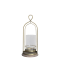 Chic Antique, Hurricane med glas, antique messing