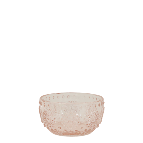 Chic Antique, Fyrfadsstage med mnster, rosa