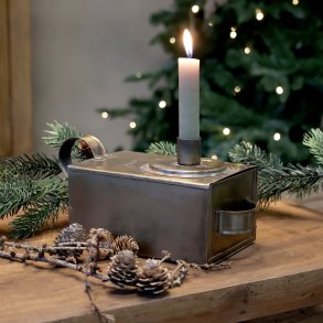 Chic Antique, Boks med skuffe og lysholder