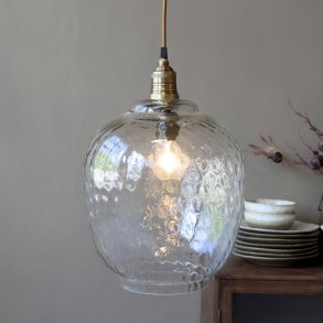 Chic Antique, Lampe med messingtop