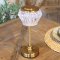Chic Antique, Bordlampe, opladelig LED, antique messing