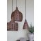 Chic Antique, Lampe i rattanflet, H52/�34 cm