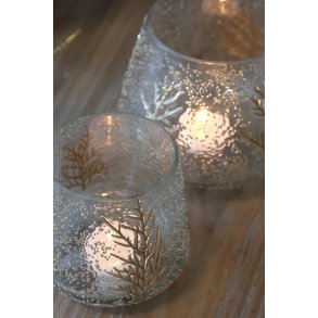 Chic Antique, Hurricane med t�rrede blomster 