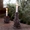 Chic Antique, Lysestage kogle til kertelys, H12,5 cm