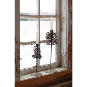 Chic Antique, Lysestage, Kogle, antique mocca