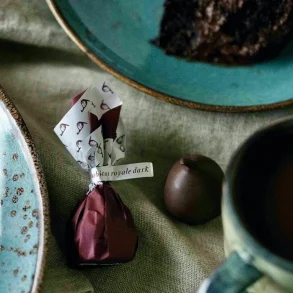 Chokoladefigne, brandy- tr�ffelcreme