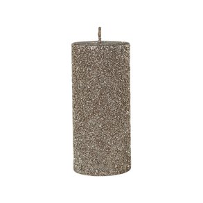 Chic Antique, Rustik Bloklys med glimmer, mocca