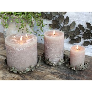 Chic Antique, Lysfad med blade, messing