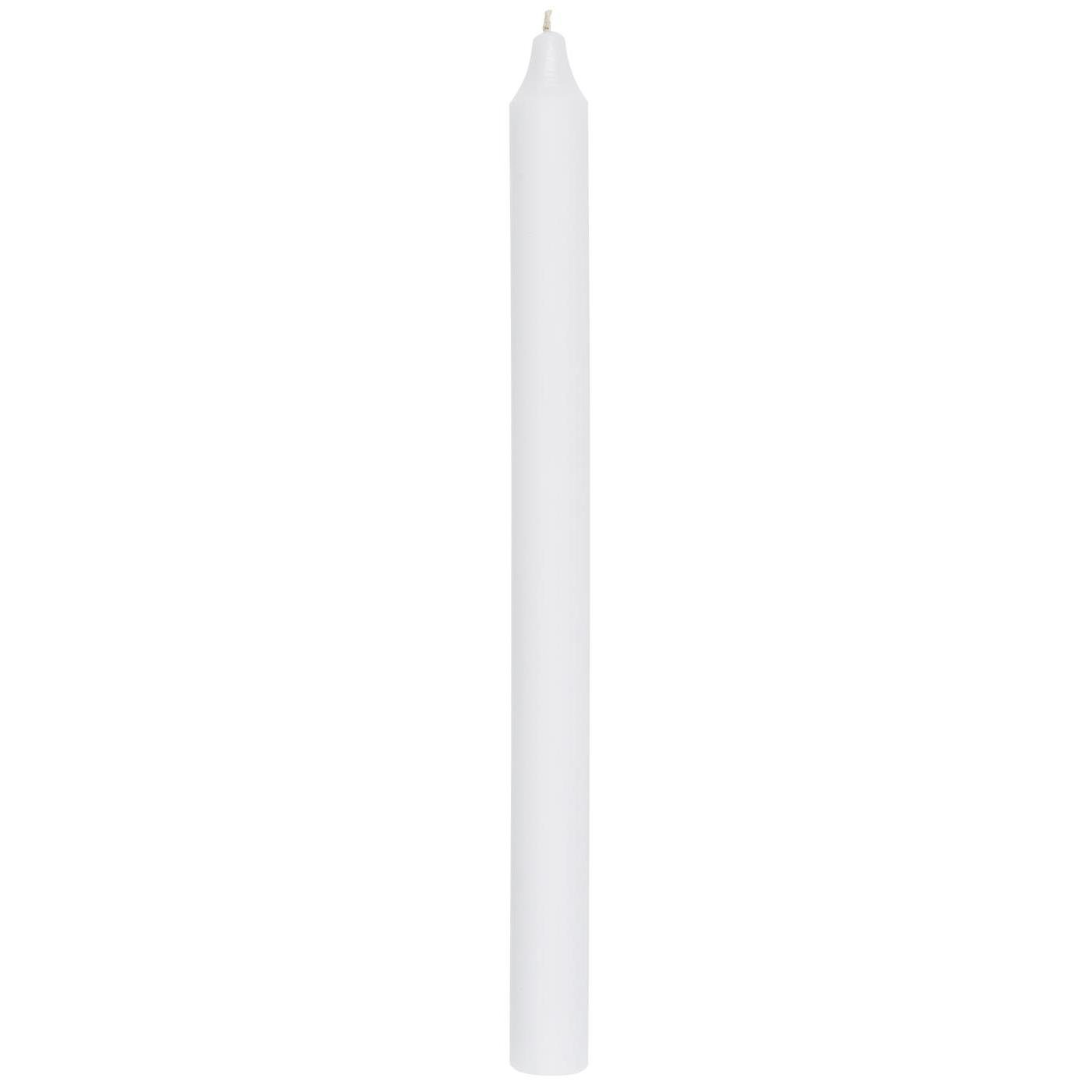 Ib Laursen, Kronelys, Hvid, H29 cm.