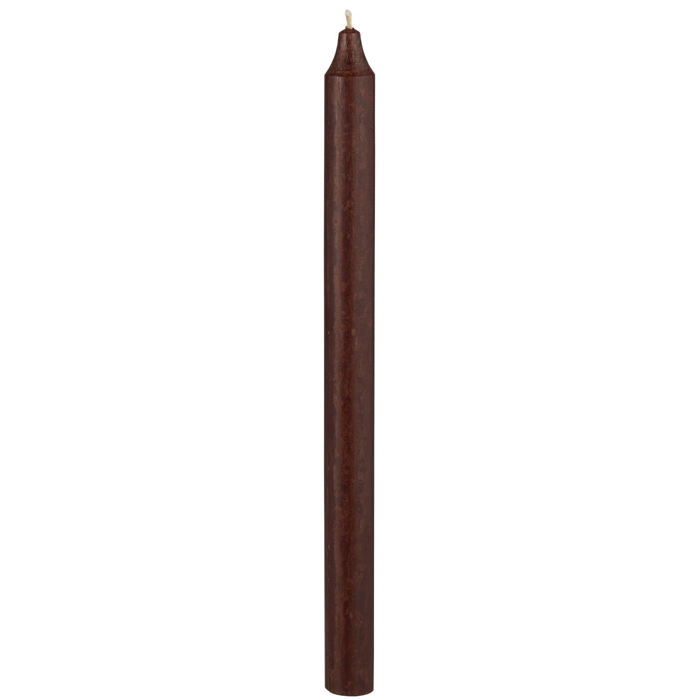 Ib Laursen, Kronelys, Chokolade, H29 cm.